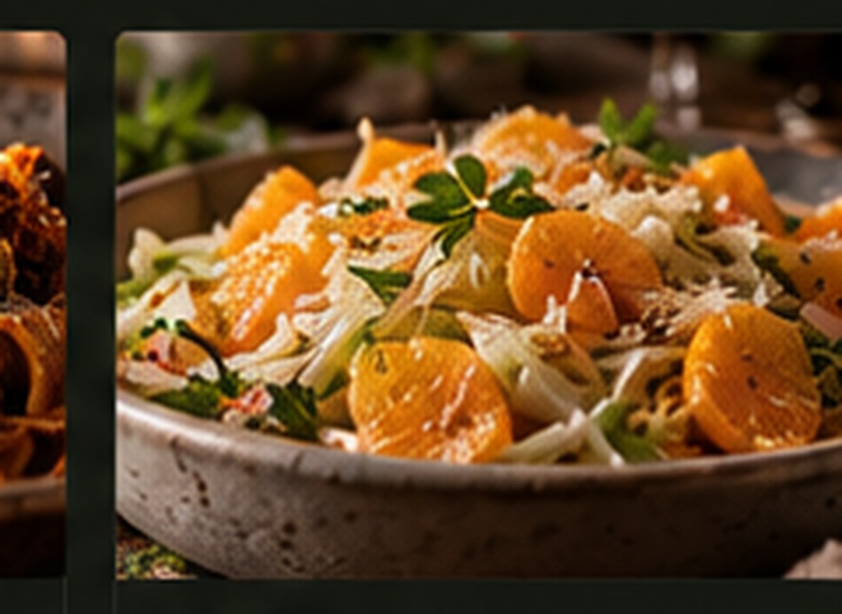Fennel, orange & rocket salad