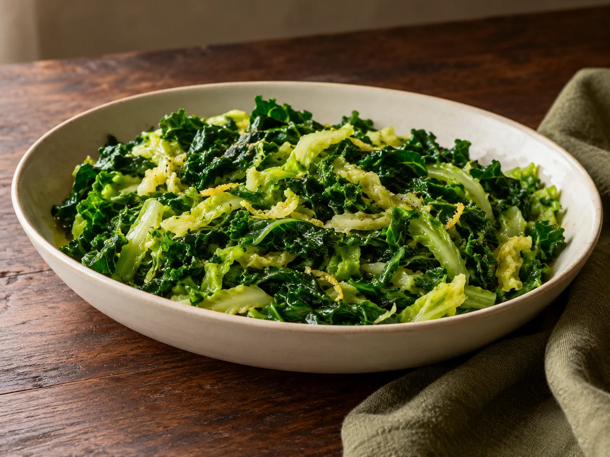 Lemony greens